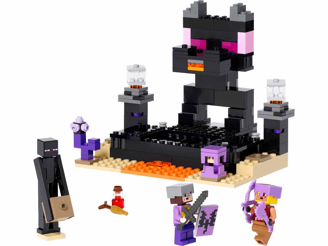 Lego Minecraft The End Arena 21242