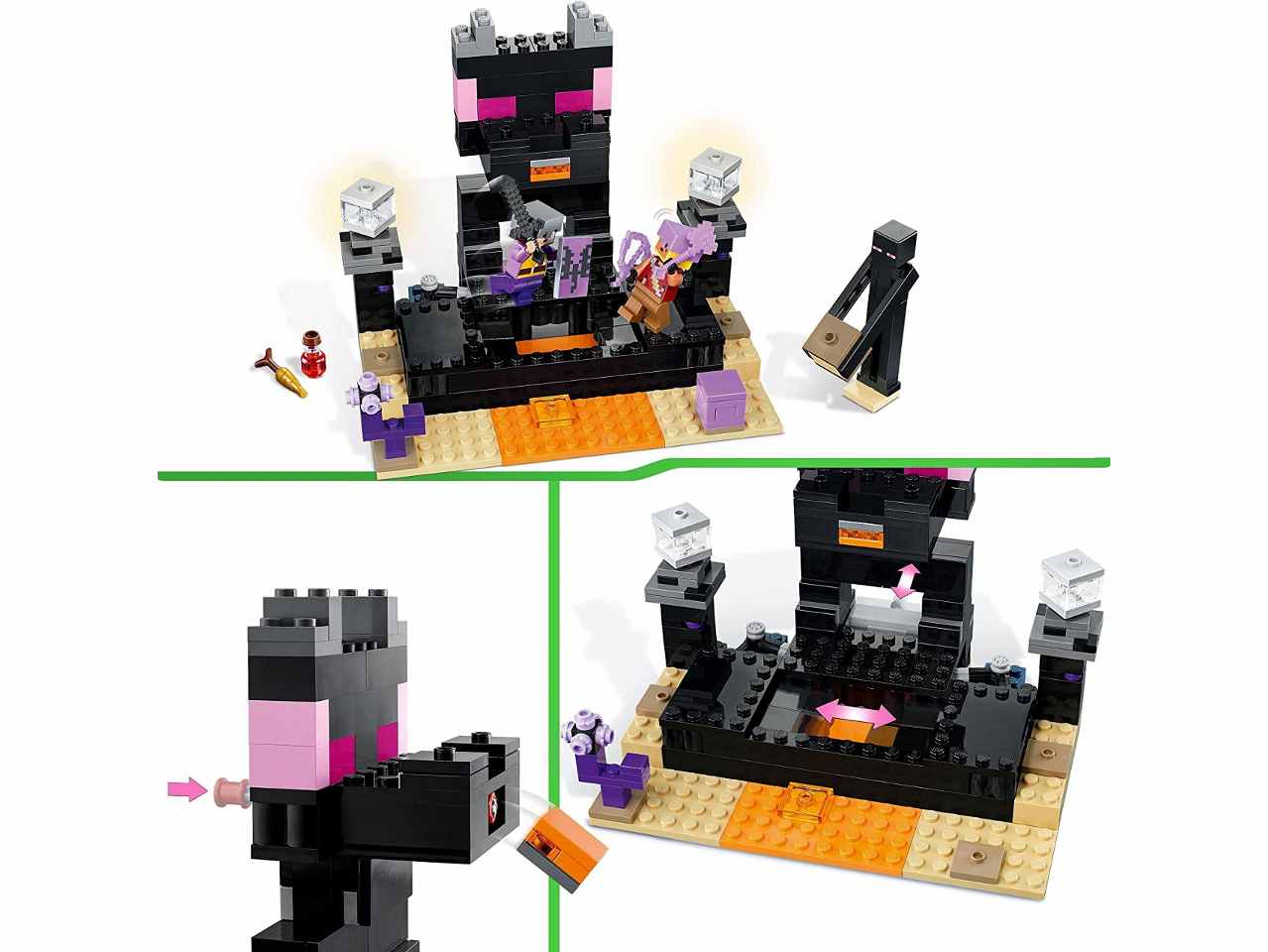 Lego Minecraft The End Arena 21242