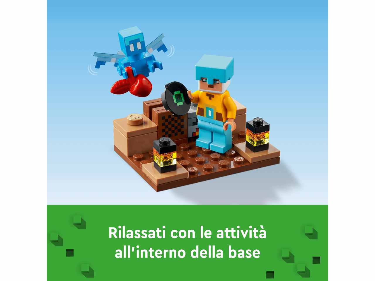 Lego Minecraft L'Avamposto della Spada 21244