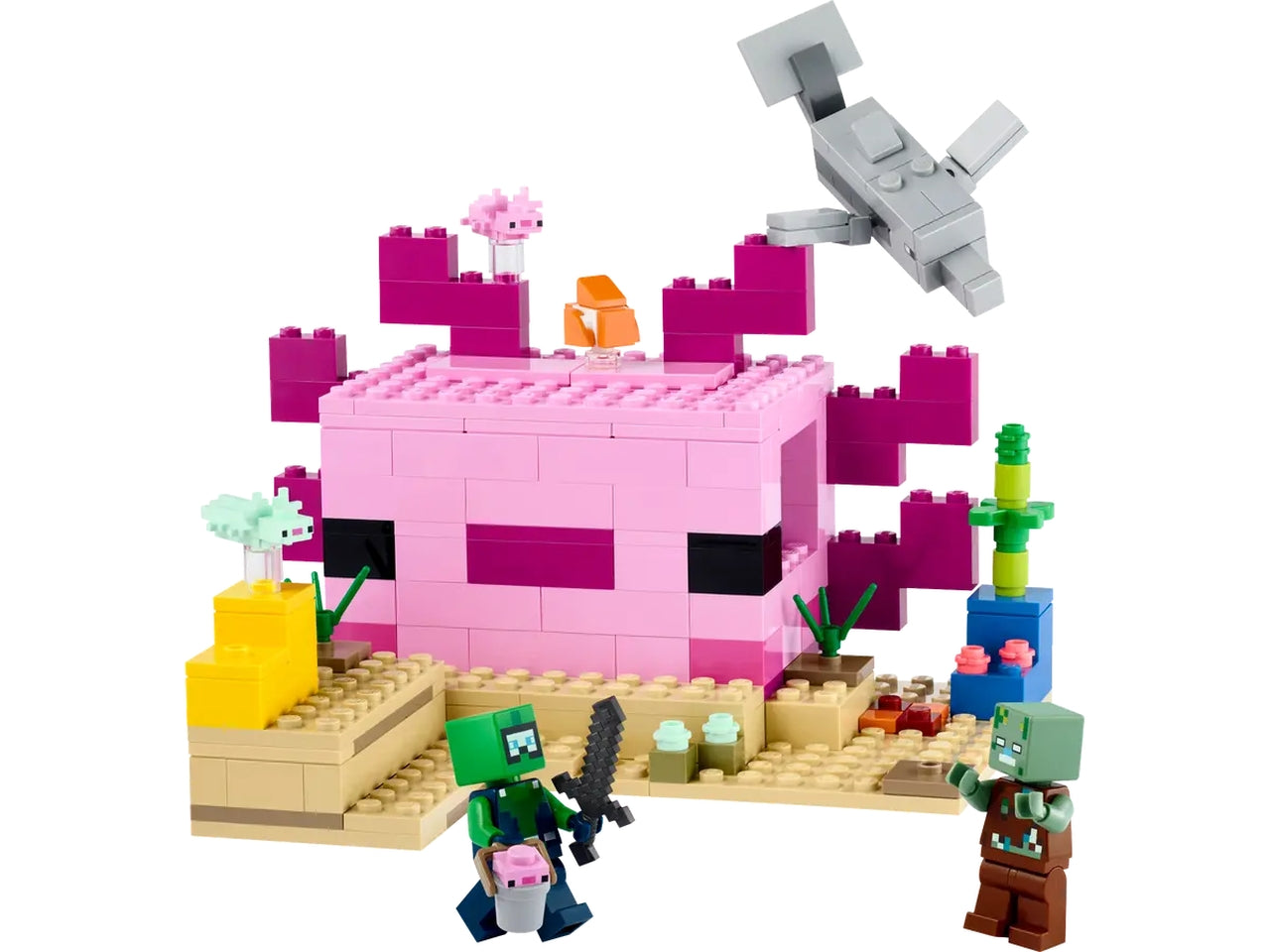 Lego Minecraft La Casa dellAxolotl 21247