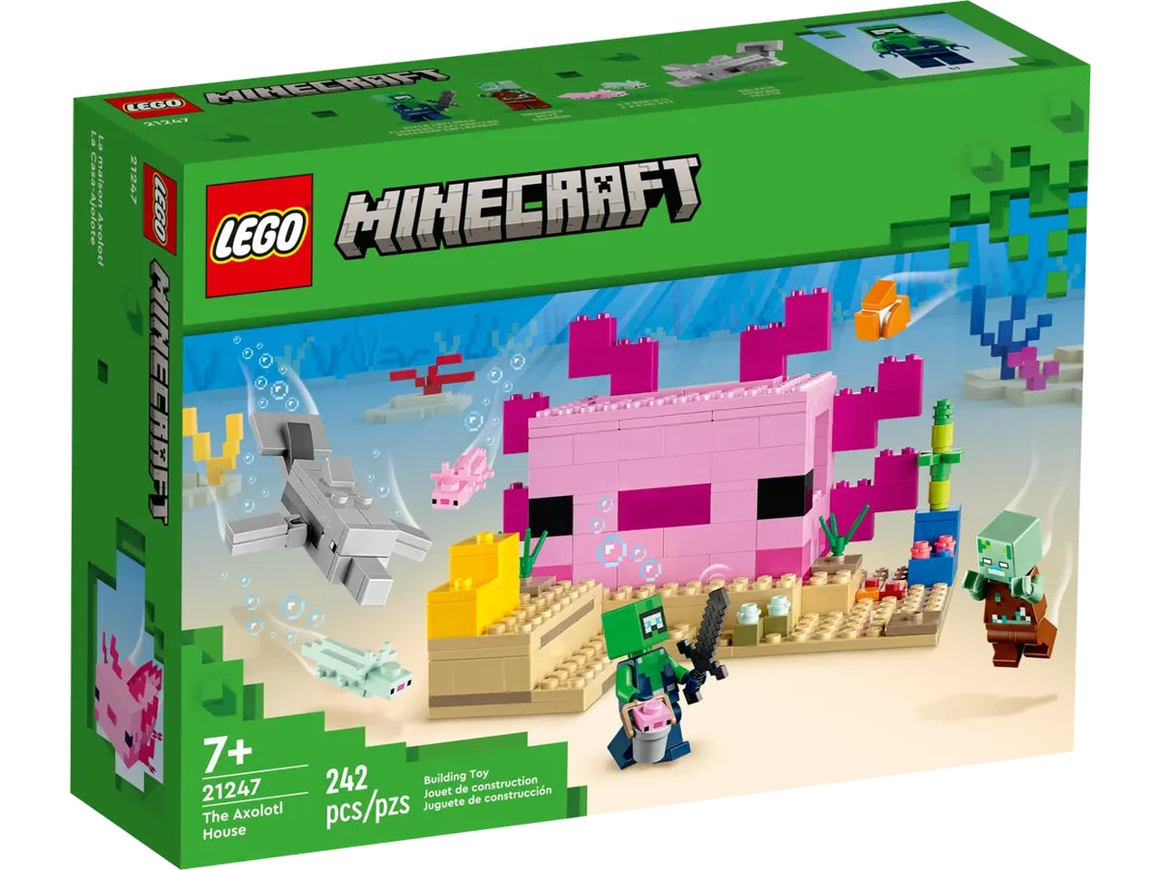 Lego Minecraft La Casa dellAxolotl 21247