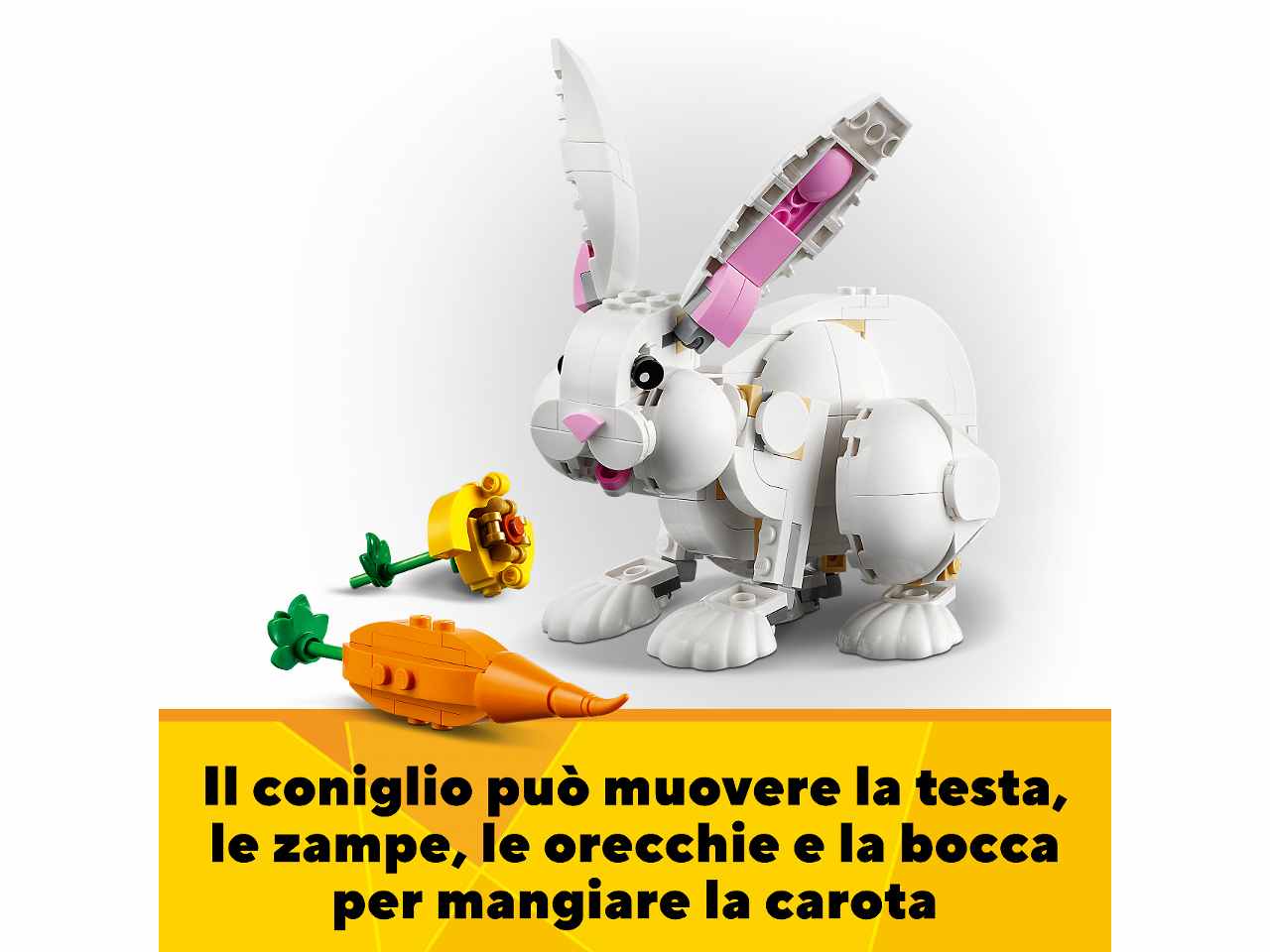 Lego Creator Coniglio Bianco 31133