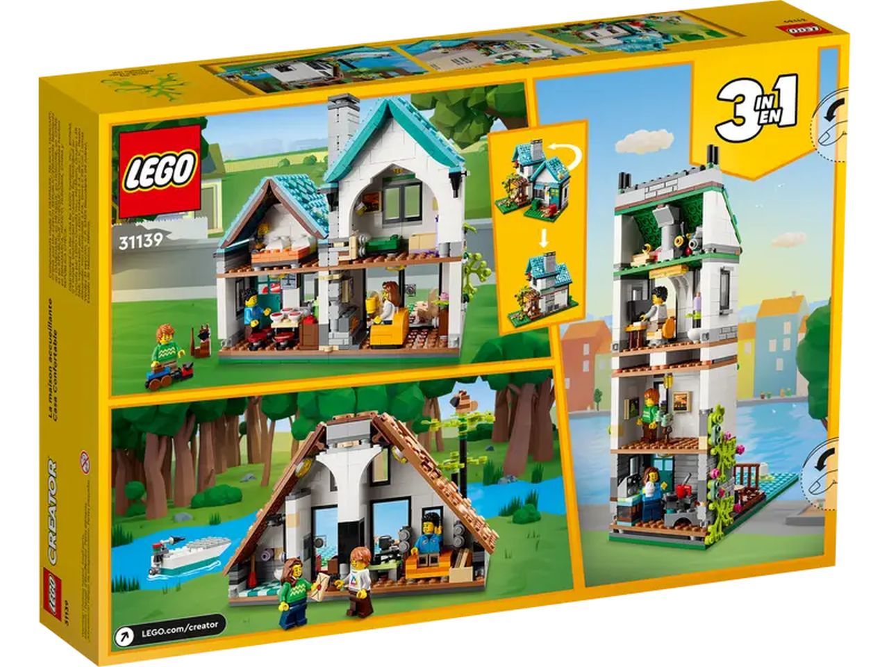 Lego Creator Casa Accogliente 31139