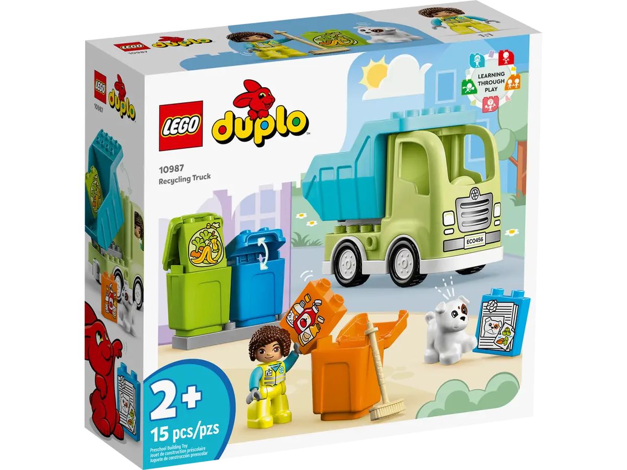 Lego Duplo Camion Riciclaggio 10987