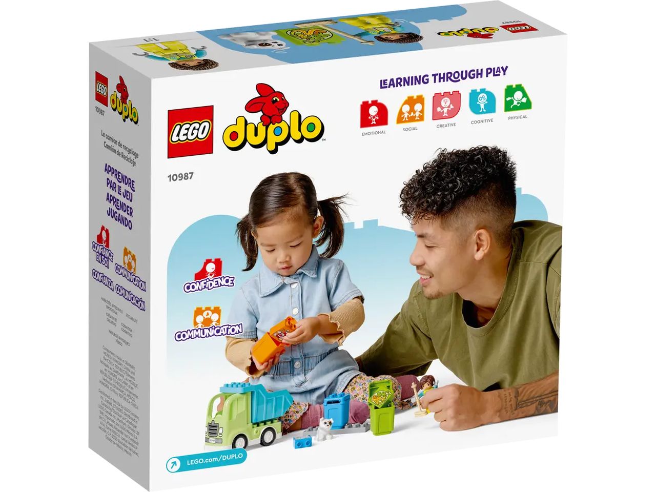 Lego Duplo Camion Riciclaggio 10987