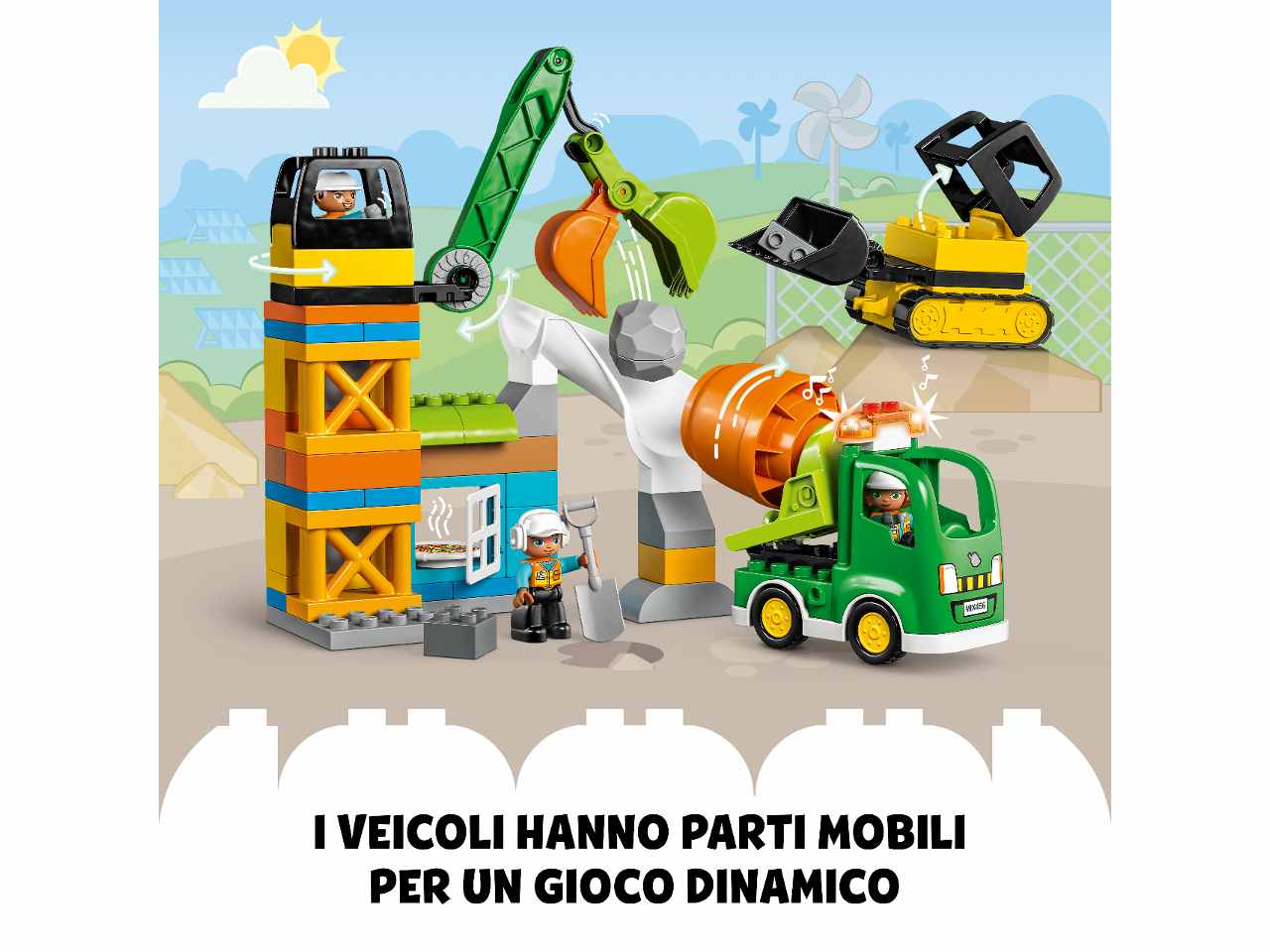 Lego Duplo Town Cantiere Edile 10990