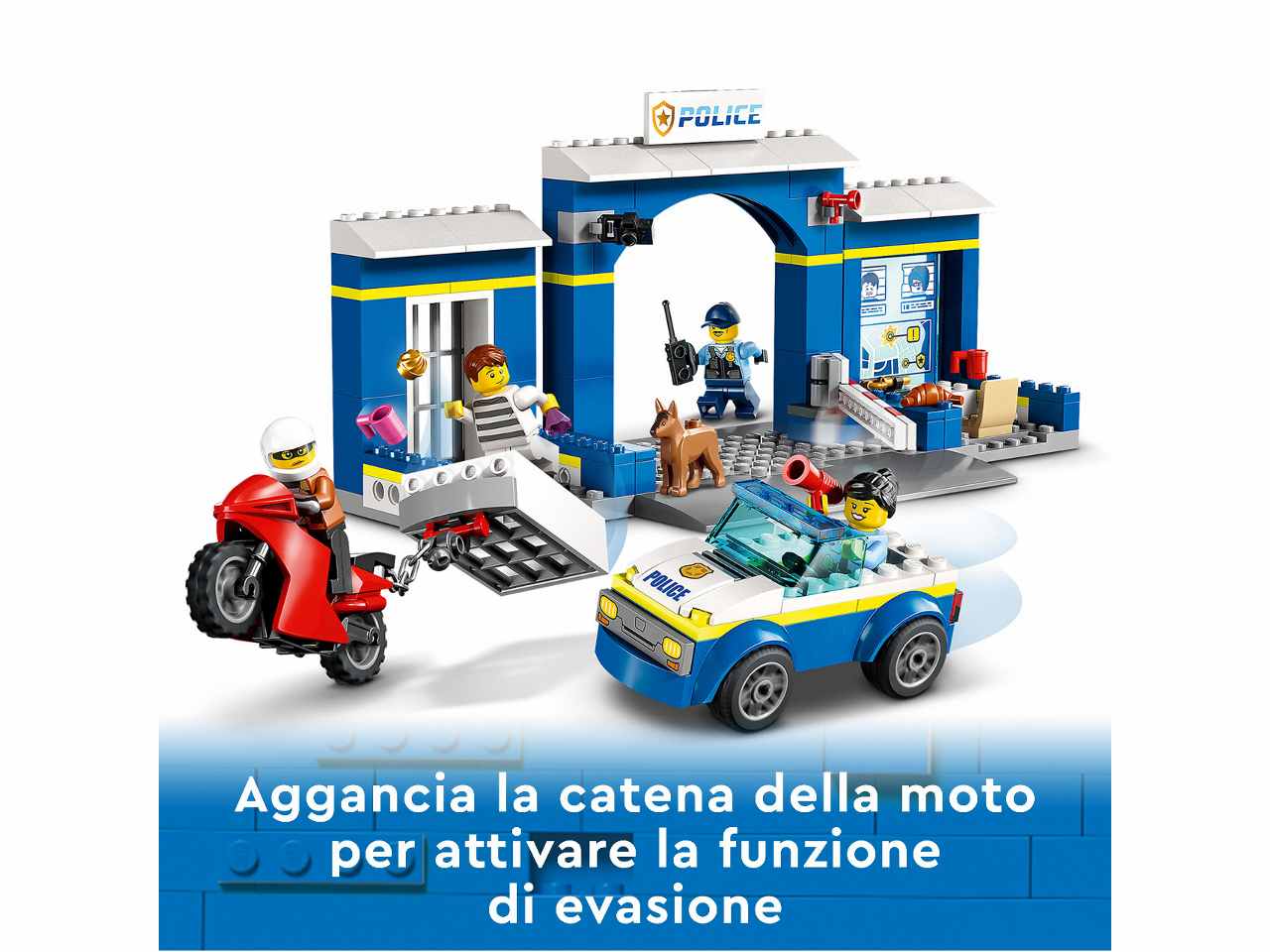 Lego City Inseguimento alla Stazione di Polizia 60370