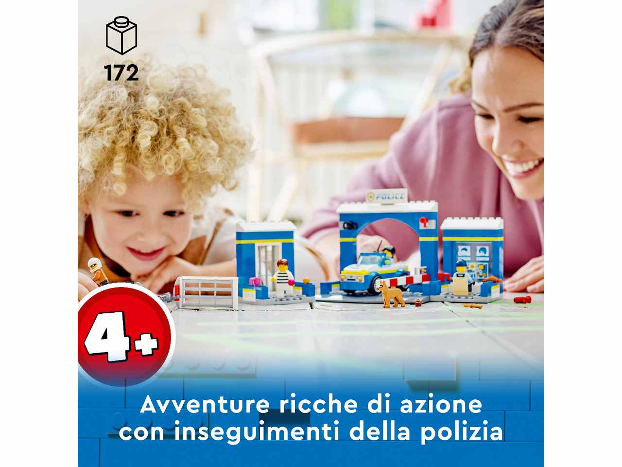 Lego City Inseguimento alla Stazione di Polizia 60370