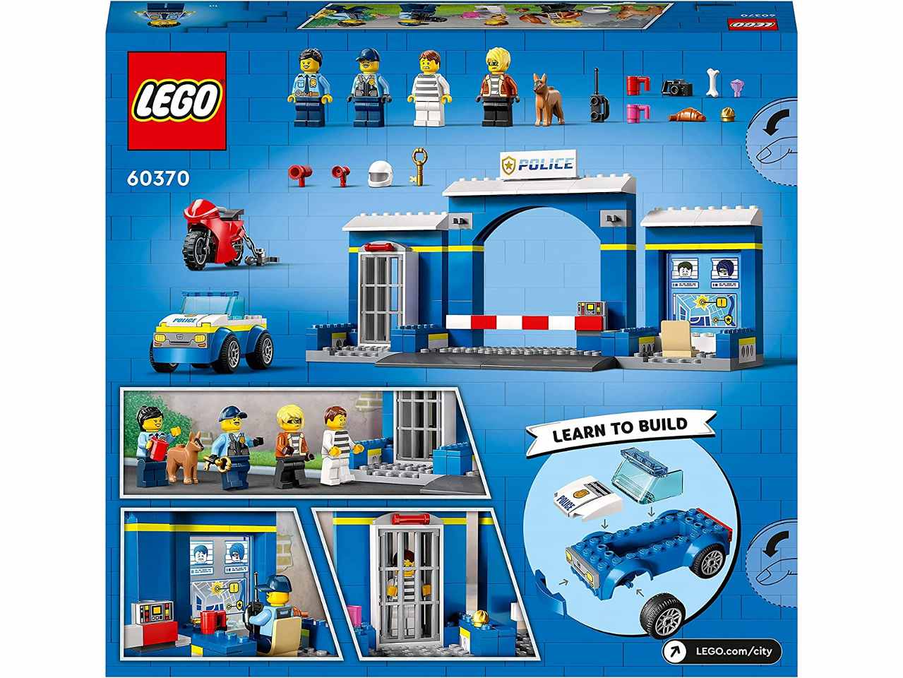 Lego City Inseguimento alla Stazione di Polizia 60370