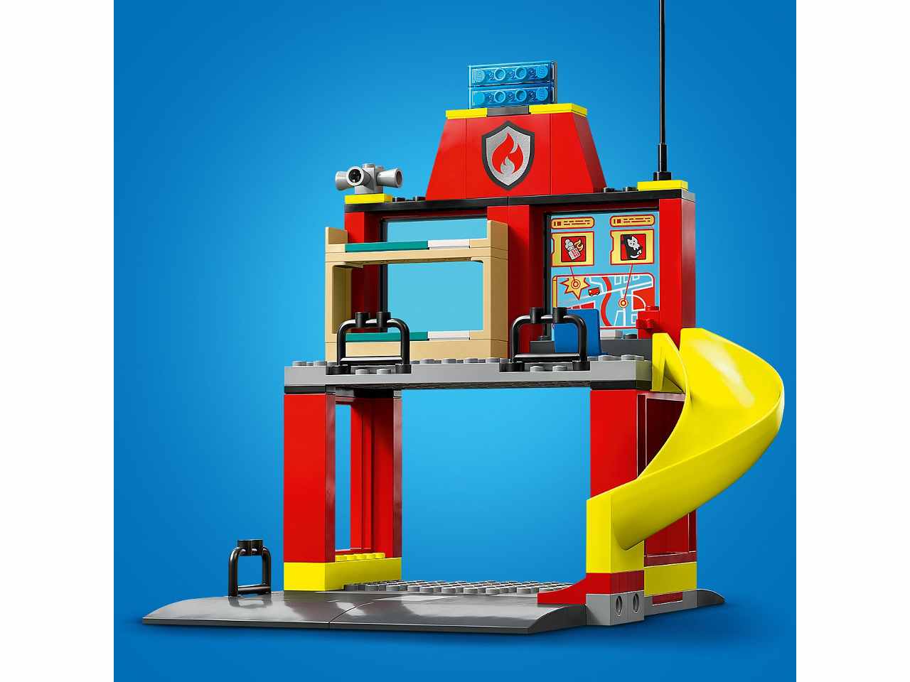 Lego City Caserma dei Pompieri e Autopompa 60375