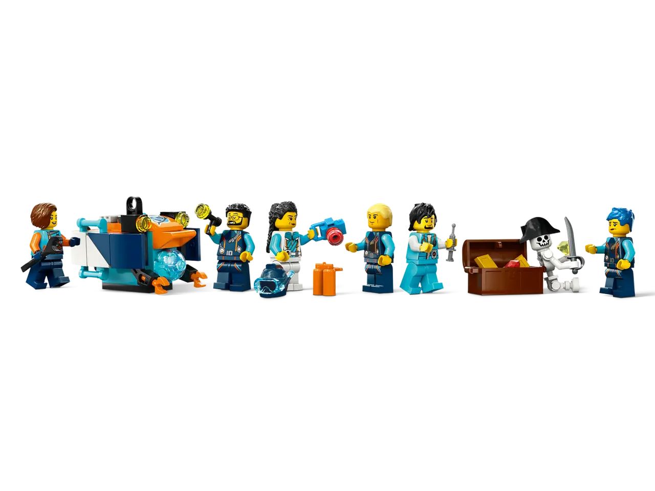 Lego City Sottomarino per Esplorazioni Abissali 60379
