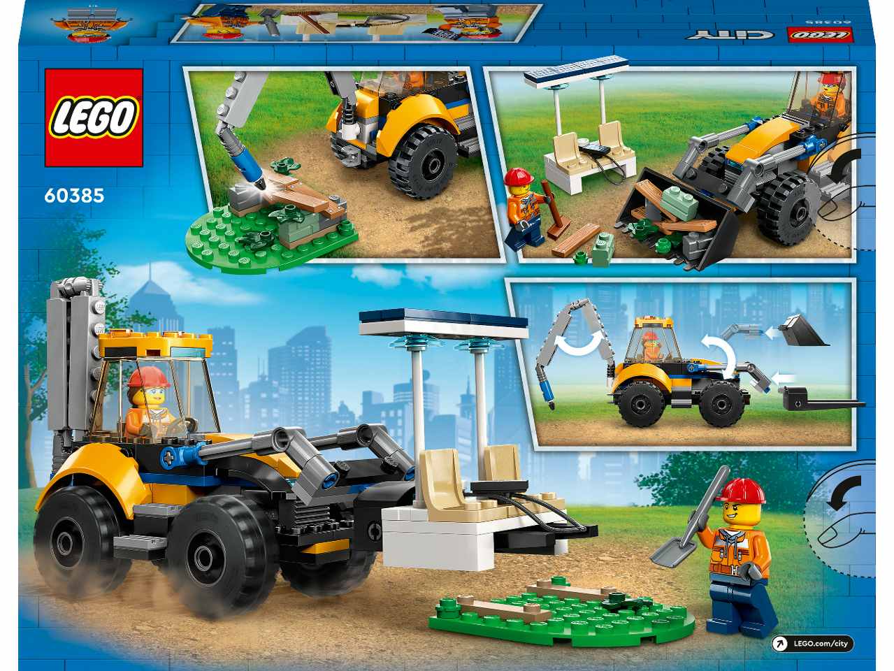 Lego city great vehicles scavatrice per costruzioni