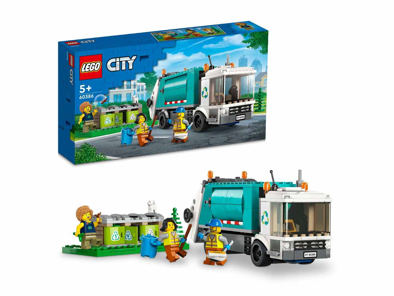 Lego City Camion per il Riciclaggio 60386