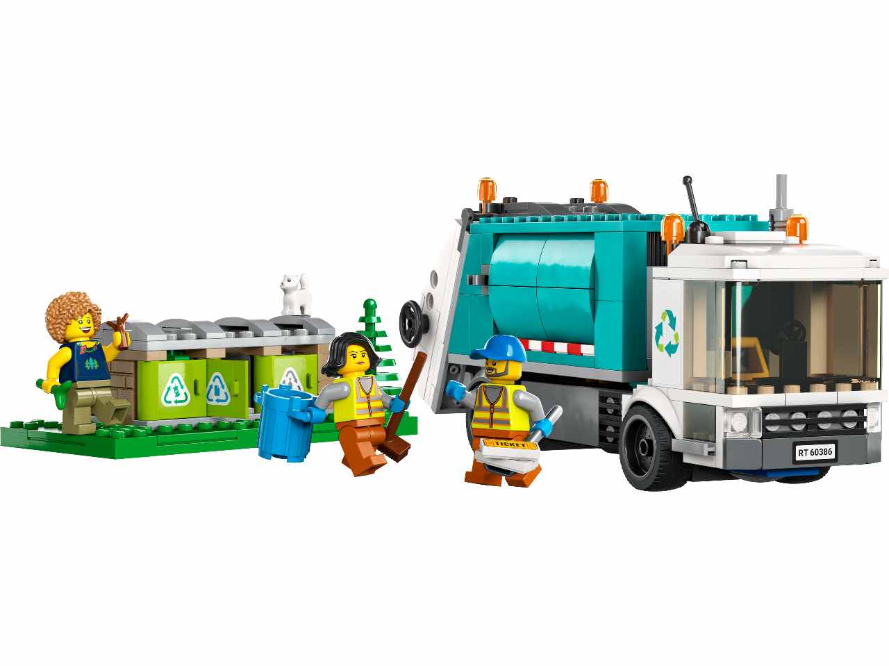 Lego City Camion per il Riciclaggio 60386