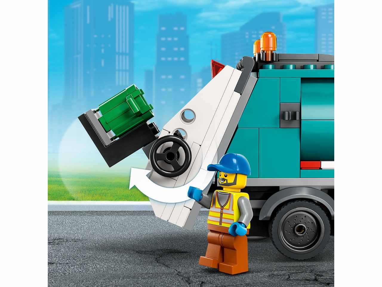 Lego City Camion per il Riciclaggio 60386