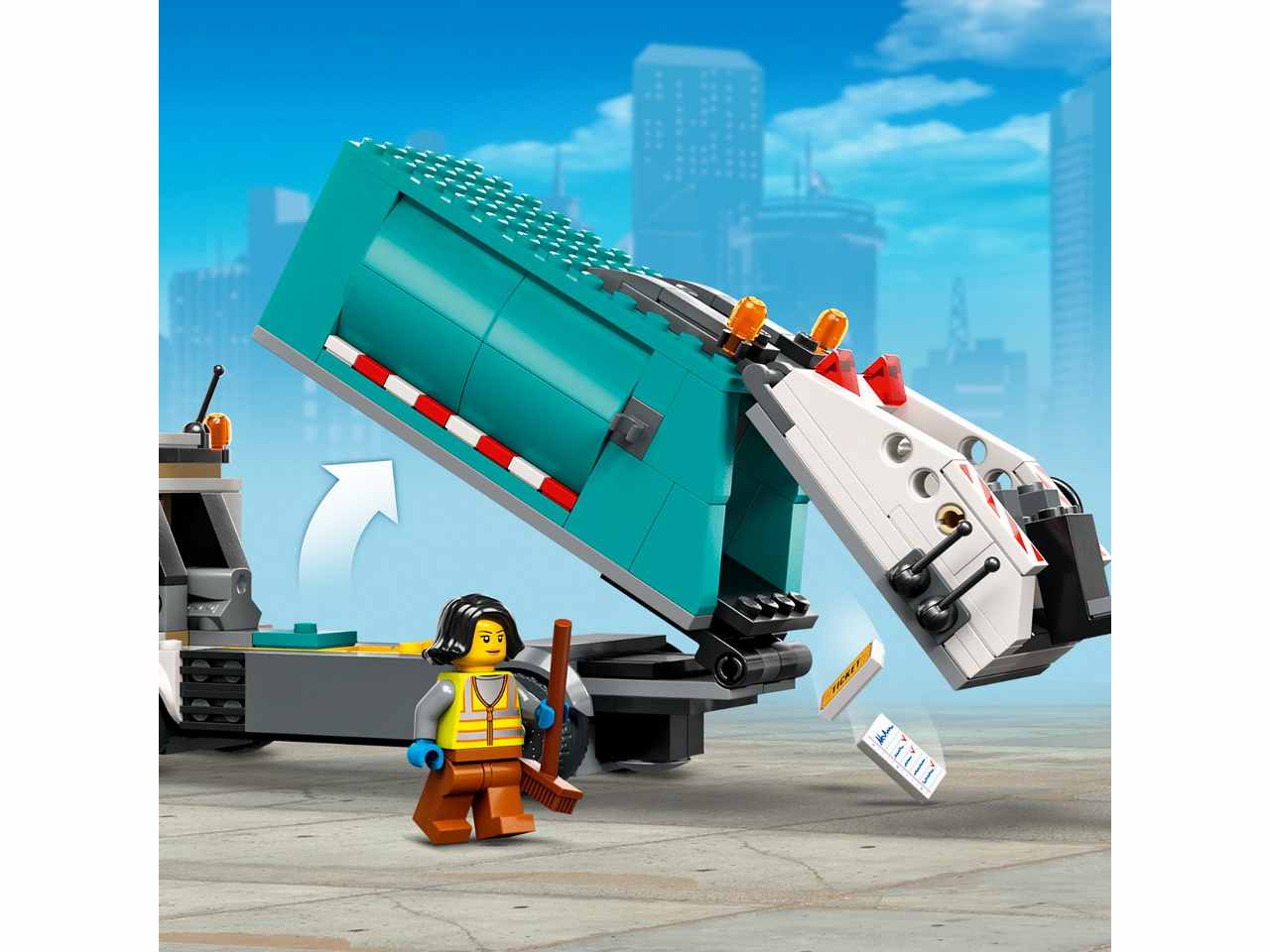 Lego City Camion per il Riciclaggio 60386