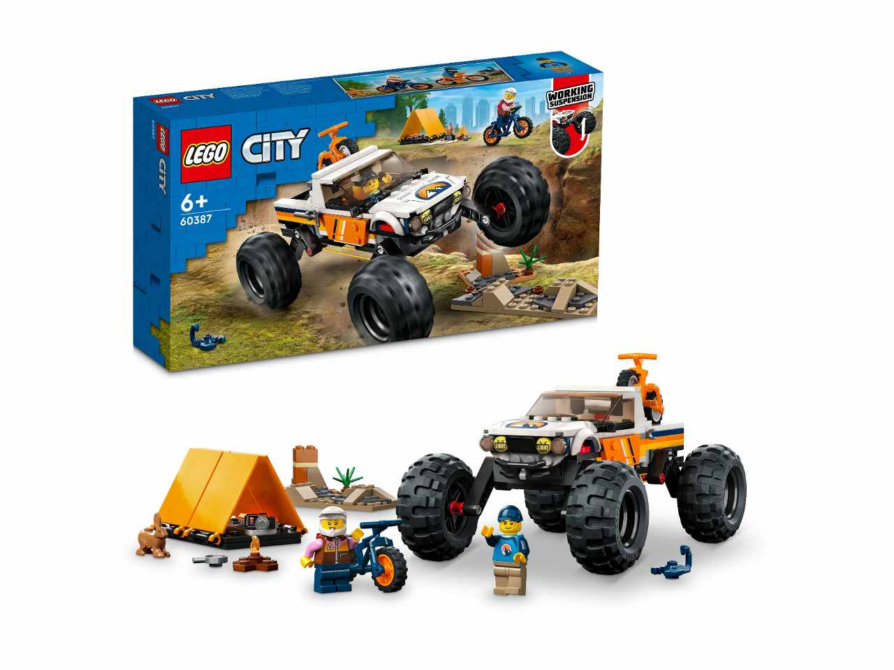 Lego City Avventure sul Fuoristrada 4x4 60387