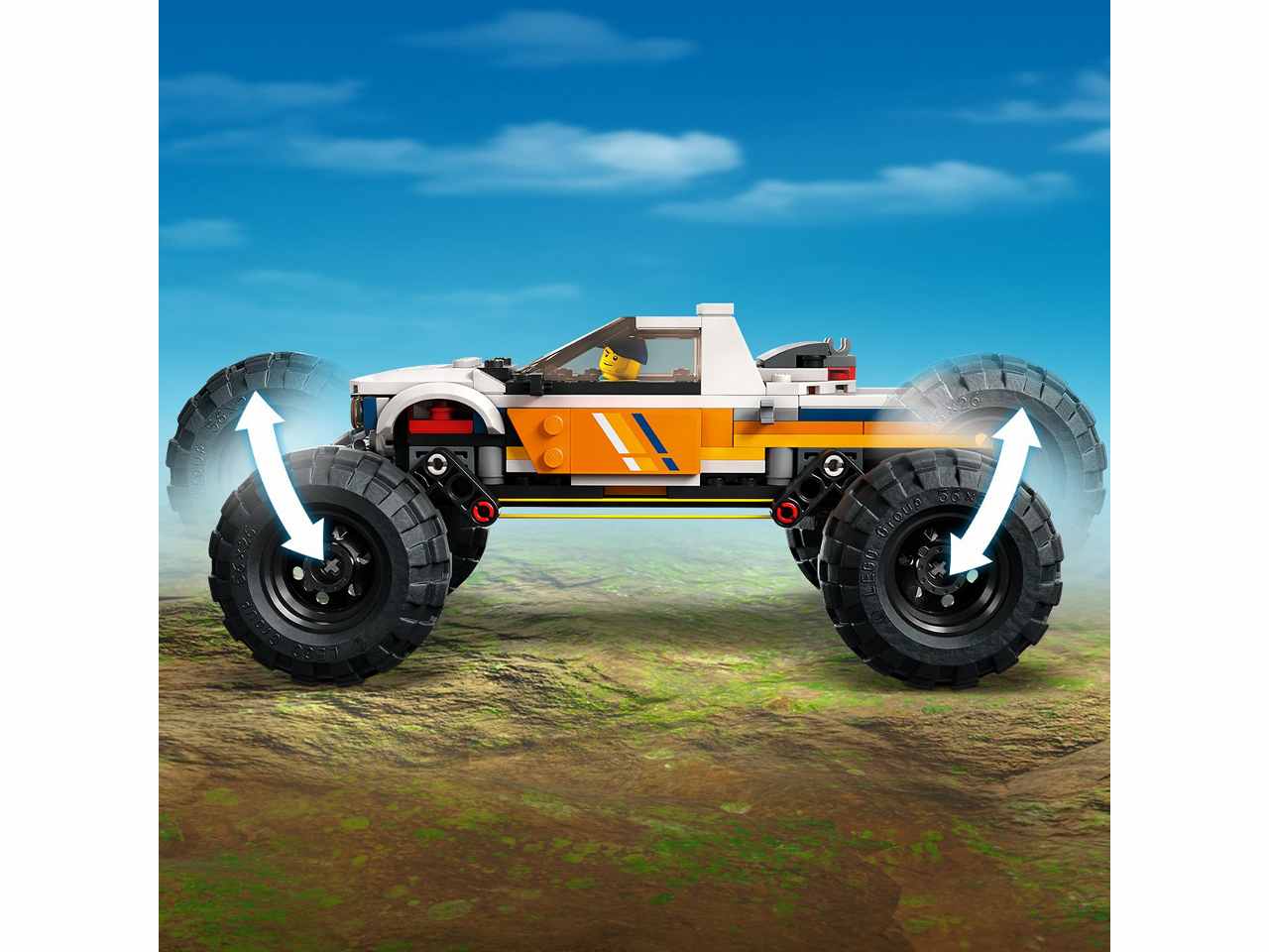 Lego City Avventure sul Fuoristrada 4x4 60387