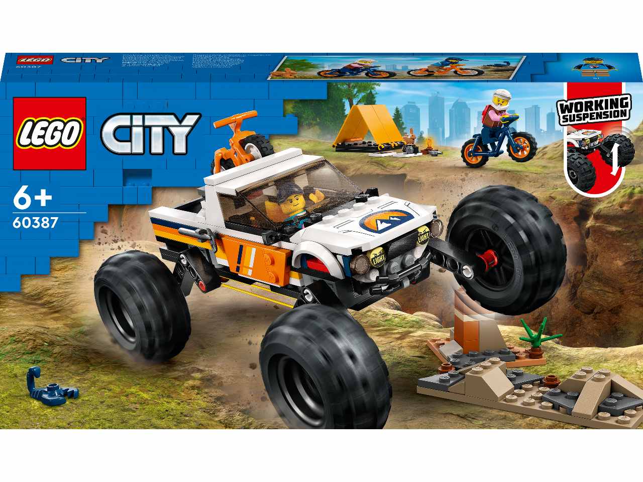 Lego City Avventure sul Fuoristrada 4x4 60387