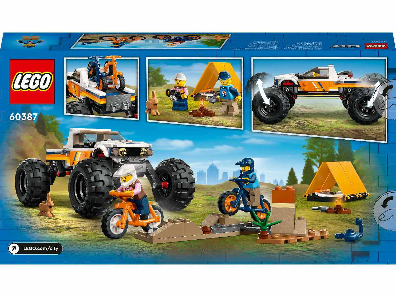 Lego City Avventure sul Fuoristrada 4x4 60387