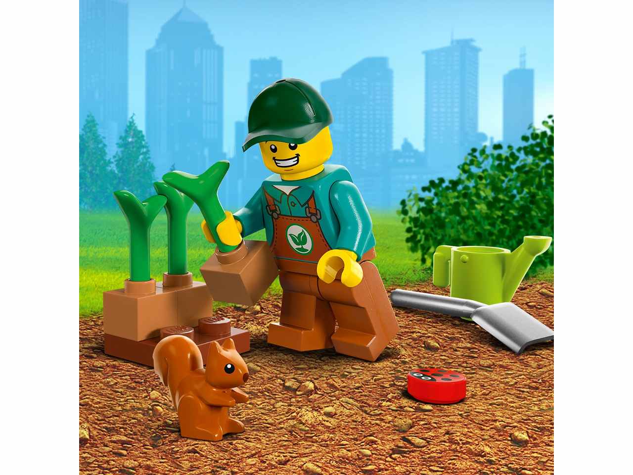 Lego city great vehicles trattore del parco