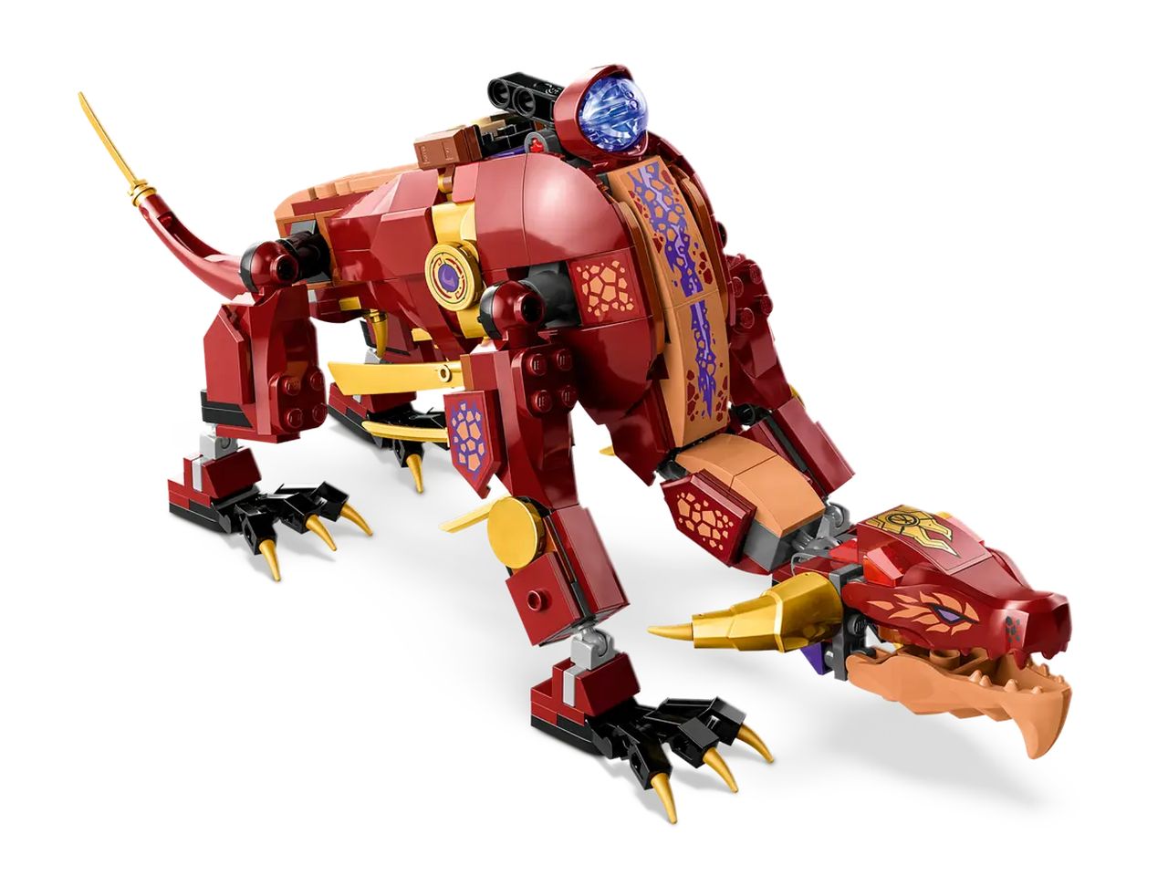 Lego Ninjago Dragone di Lava Transformer Heatwave 71793