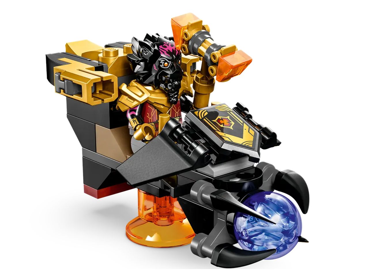 Lego Ninjago Dragone di Lava Transformer Heatwave 71793