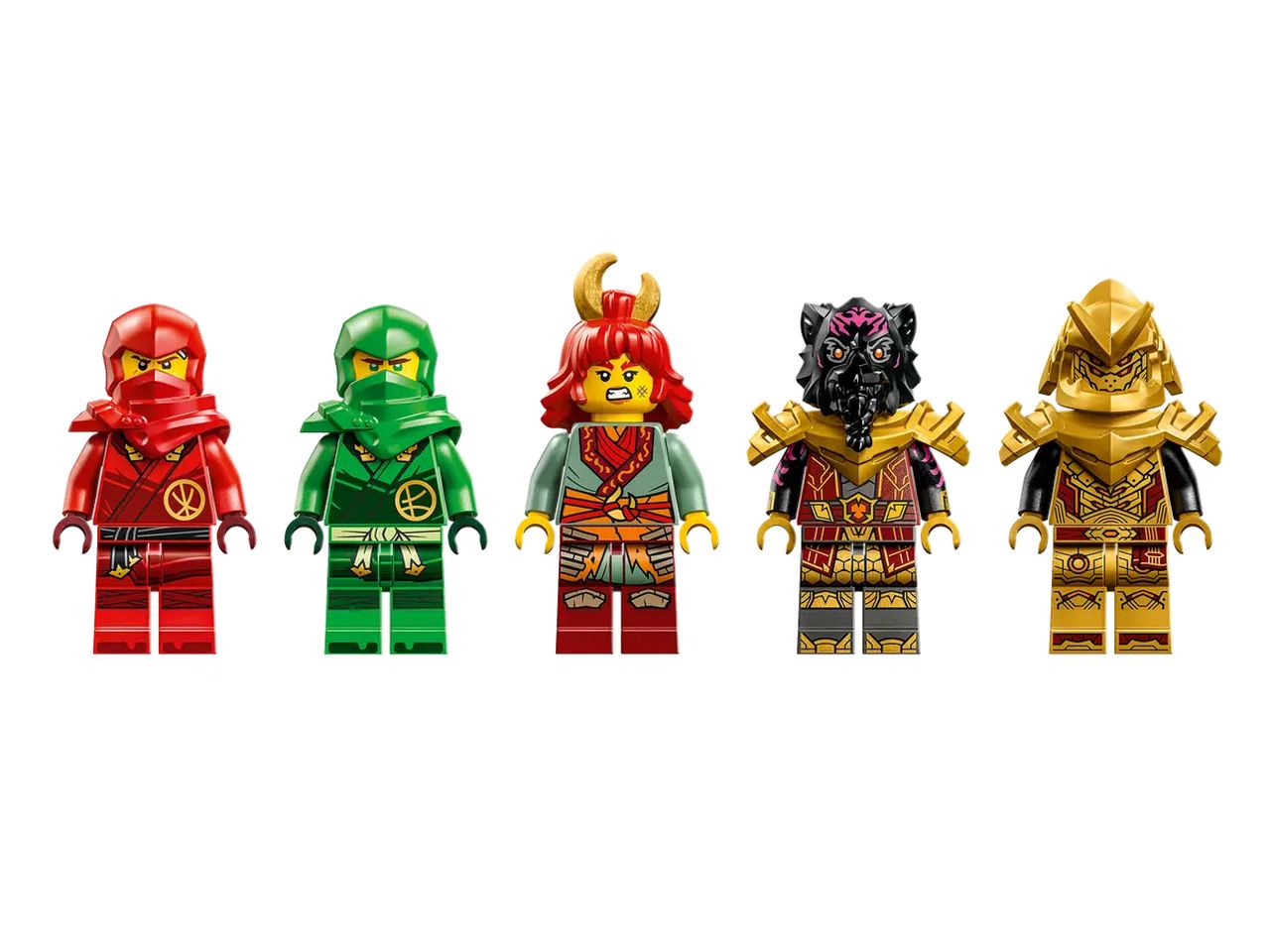 Lego Ninjago Dragone di Lava Transformer Heatwave 71793
