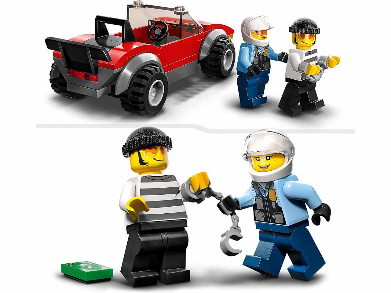 Lego City Inseguimento sulla Moto della Polizia 60392