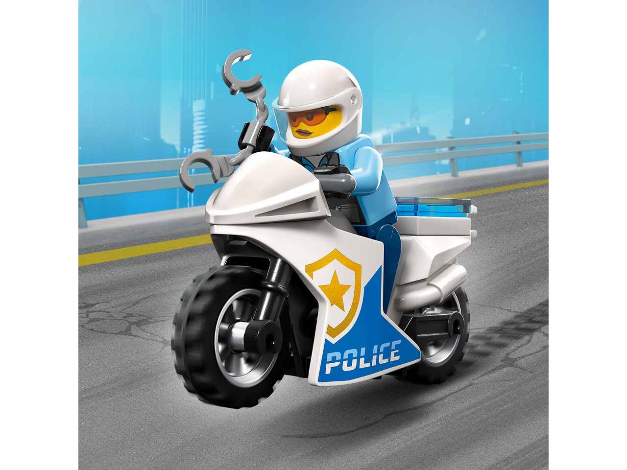 Lego City Inseguimento sulla Moto della Polizia 60392