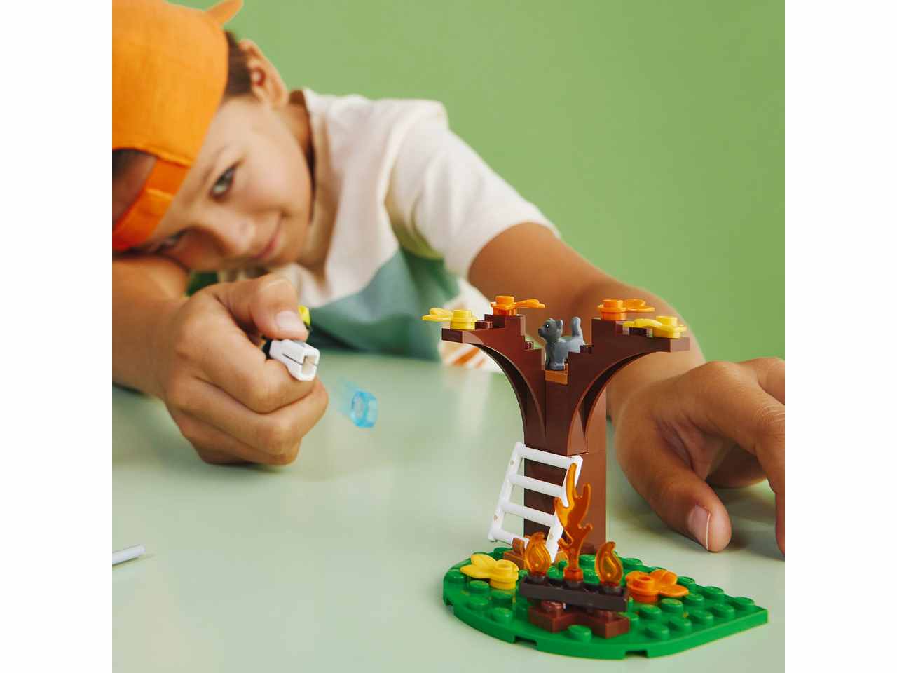 Lego city fire soccorso sul fuoristrada dei pompieri