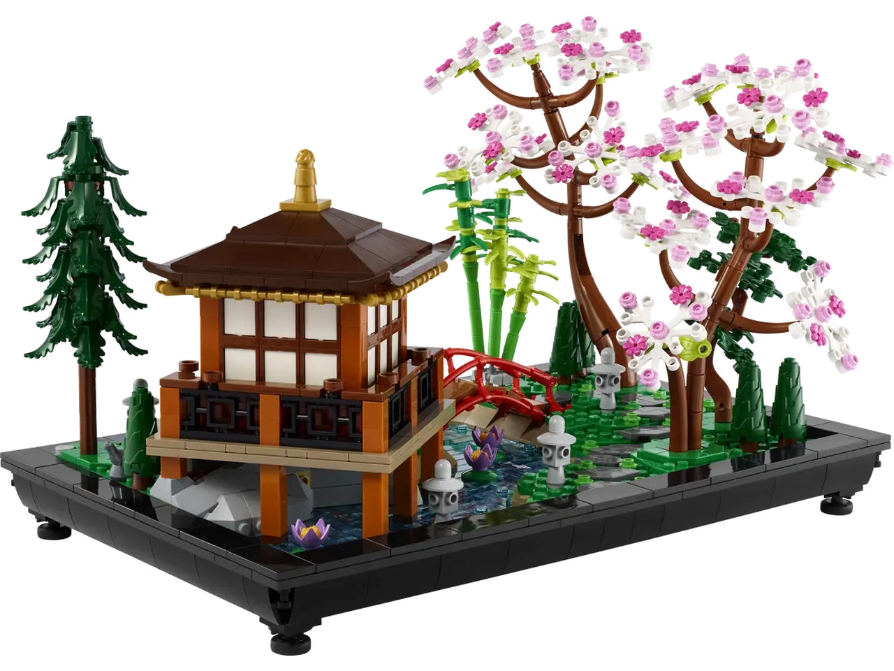 Lego icons tranquil garden