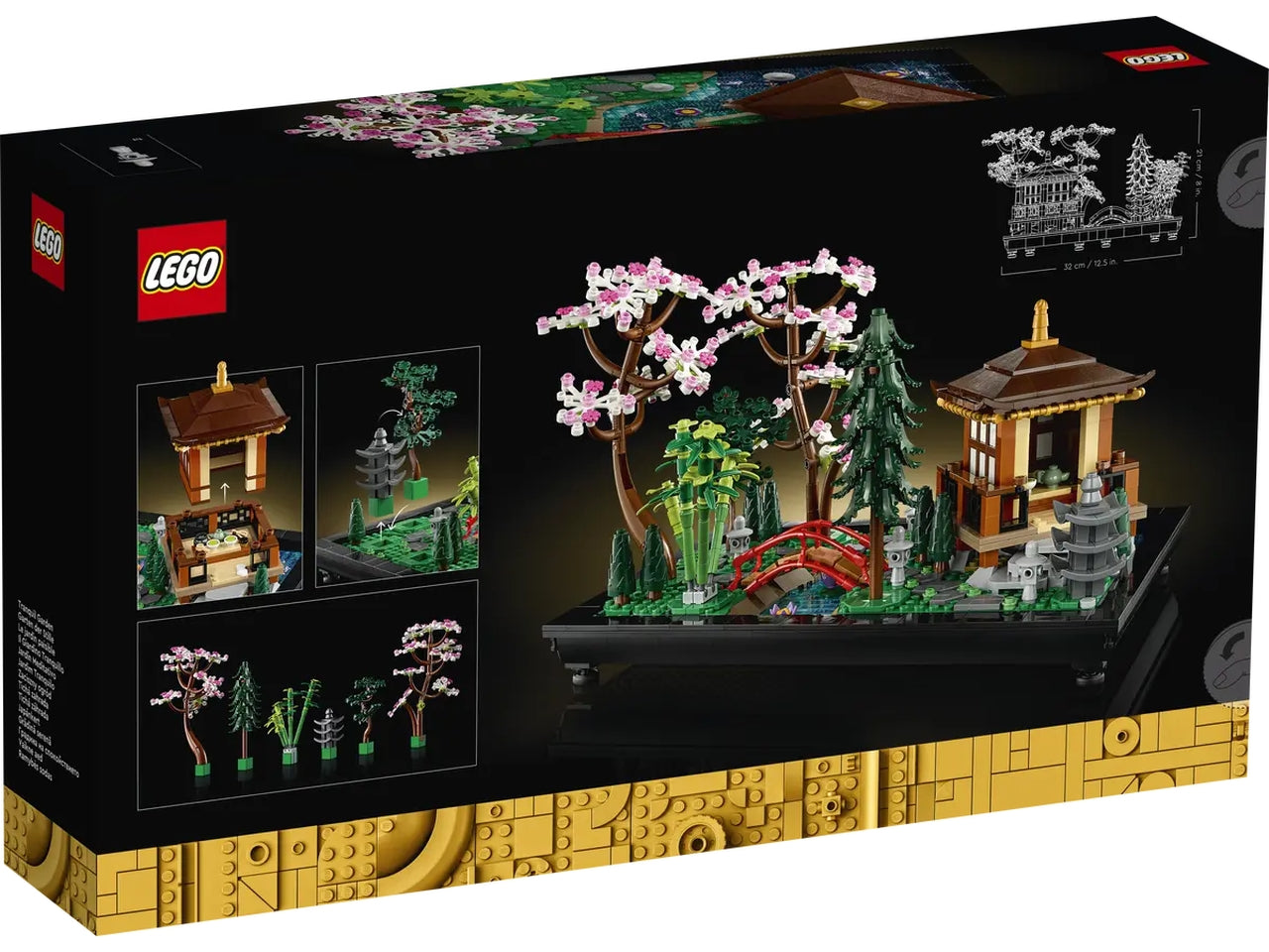 Lego icons tranquil garden