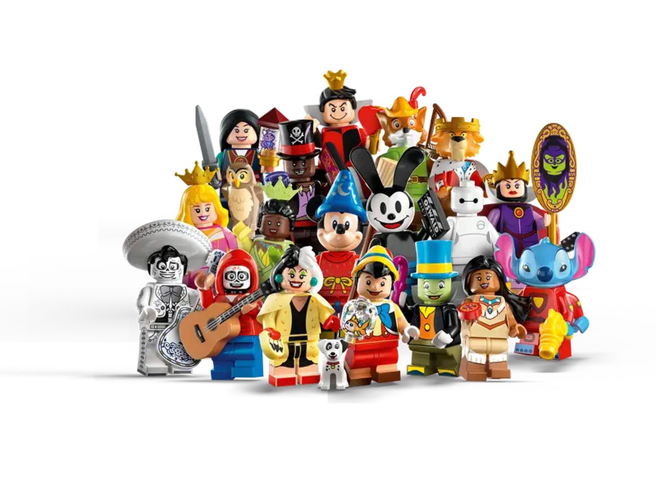 Lego minifigures disney 100