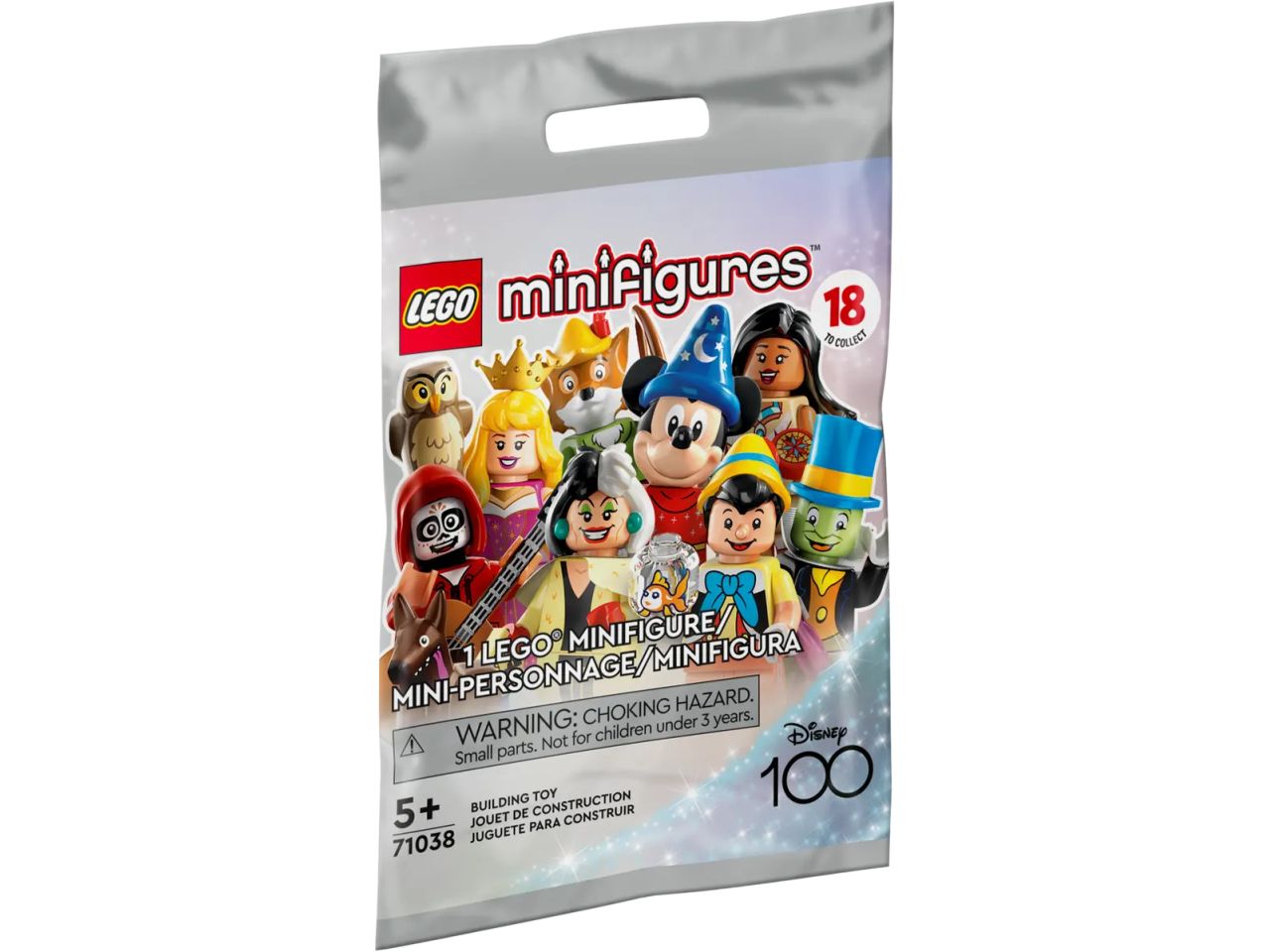 Lego minifigures disney 100