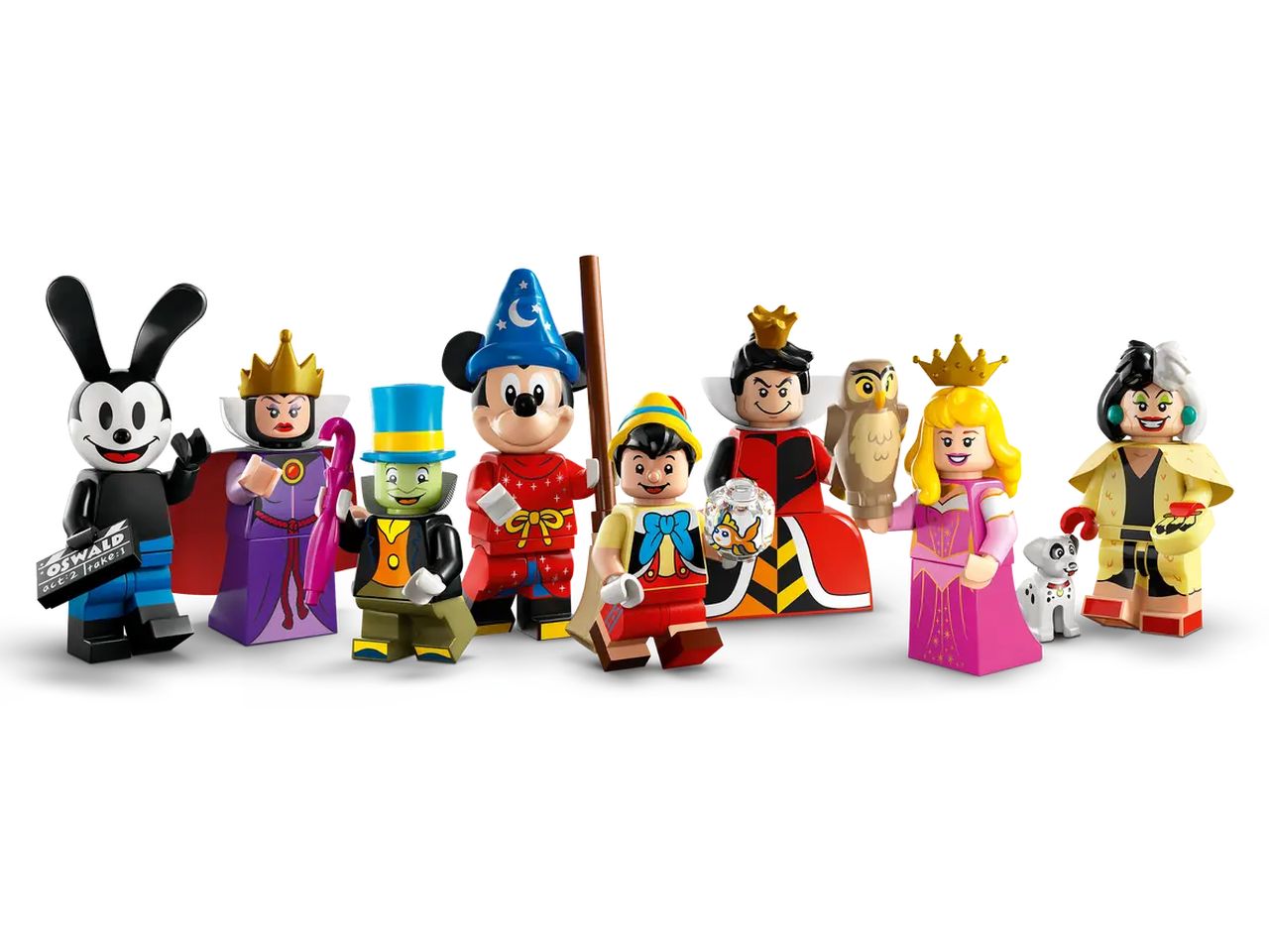 Lego minifigures disney 100