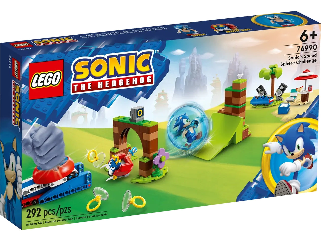 Lego Sonic the Hedgehog Sfida della Sfera di Velocità 76990
