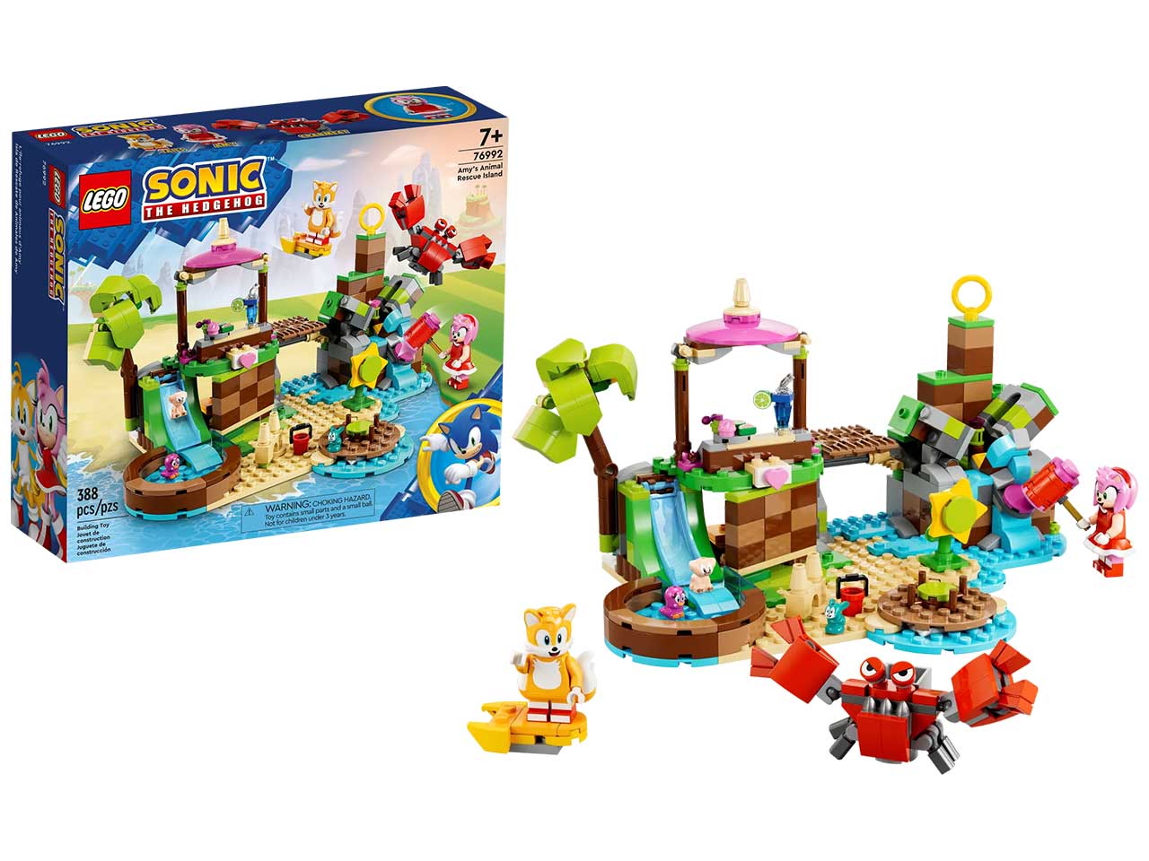 Lego Sonic the Hedgehog LIsola del Soccorso Animale di Amy 76992