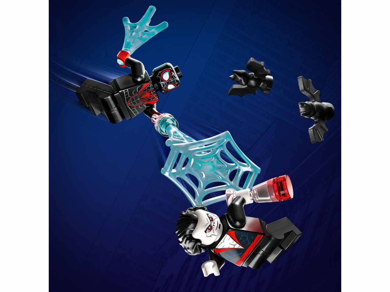 Lego Marvel Miles Morales vs. Morbius 76244