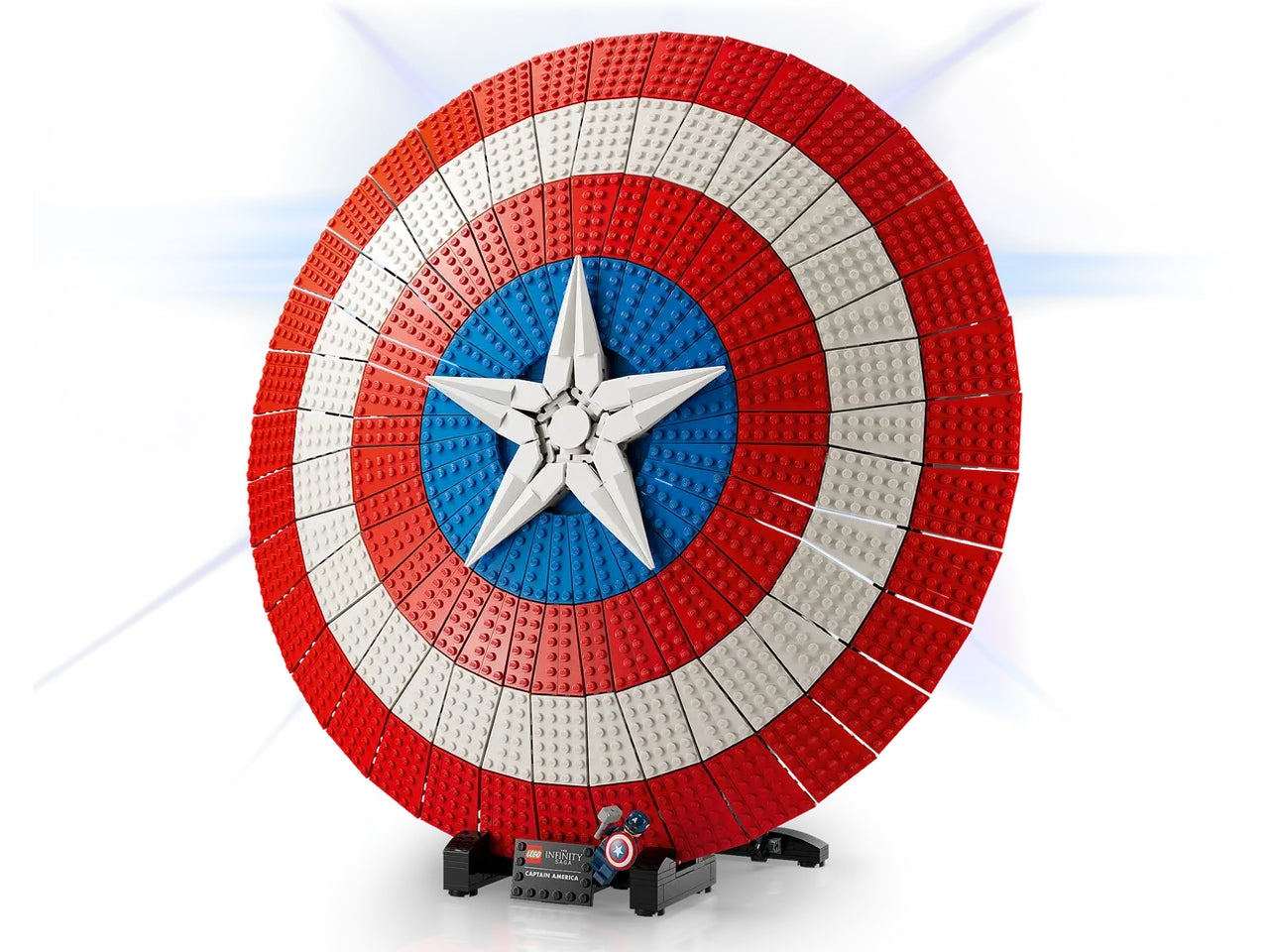 Lego Marvel Scudo di Captain America 76262