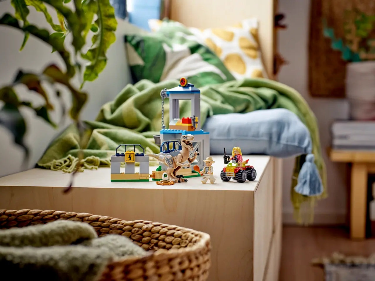 Lego Jurassic Park La Fuga del Velociraptor 76957
