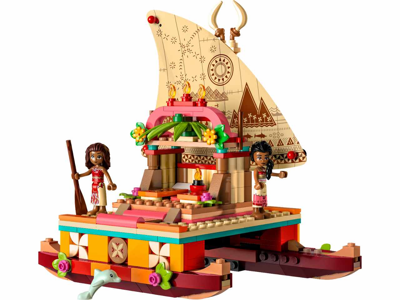 Lego disney princess la barca a vela di vaiana