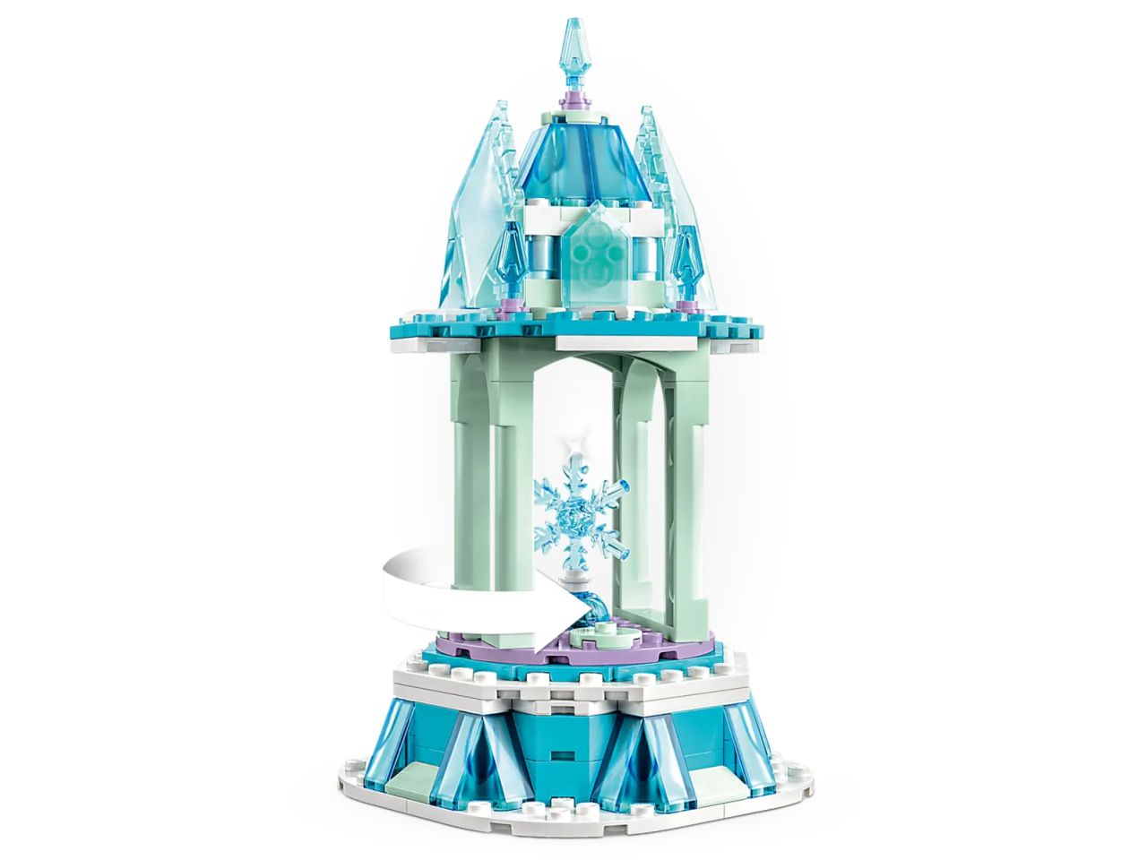 Lego Disney Frozen La Giostra Magica di Anna ed Elsa 43218