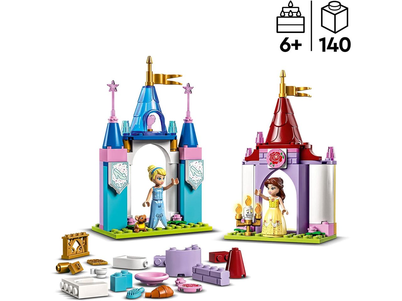 Lego disney princess castelli creativi disney princess