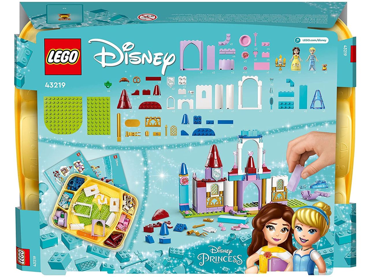 Lego disney princess castelli creativi disney princess