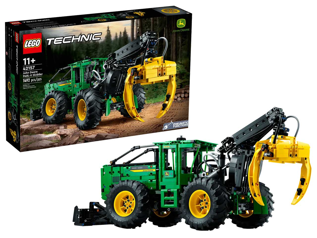 Lego Technic Trattore John Deere 948L-II 42157