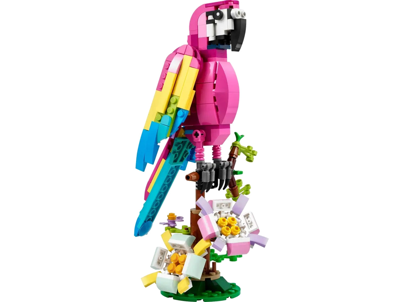 Lego creator pappagallo esotico rosa