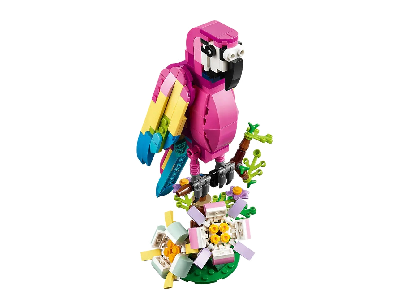 Lego creator pappagallo esotico rosa