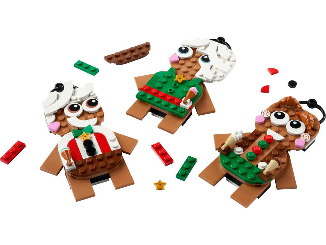 LEGO Creator Ornamenti di Pan di Zenzero, Set Giochi da Costruire per Bambine e Bambini da 6 Anni in su, Regalo di Pasqua, Decorazioni per la Casa da Appendere, Accessorio per la Camera da Letto 40642