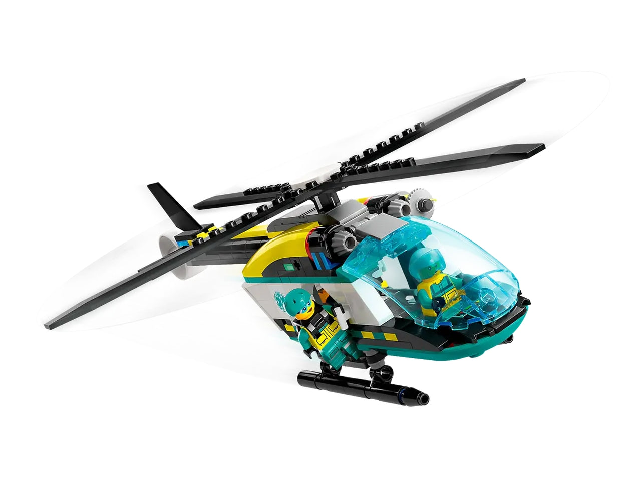 Lego city great vehicles elicottero di soccorso di emergenza